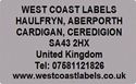 Picture of SILVER  ADDRESS Labels - 38mm x 25mm