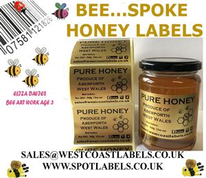Picture of Copy of HONEY LABELS GOLD